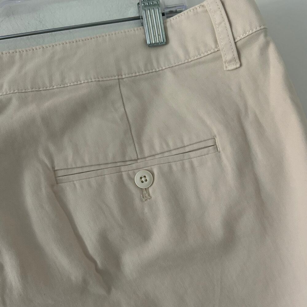 J. Crew Women's Straight Leg High Rise Kate Chino Khaki Pants Size 16 New - Picture 6 of 9